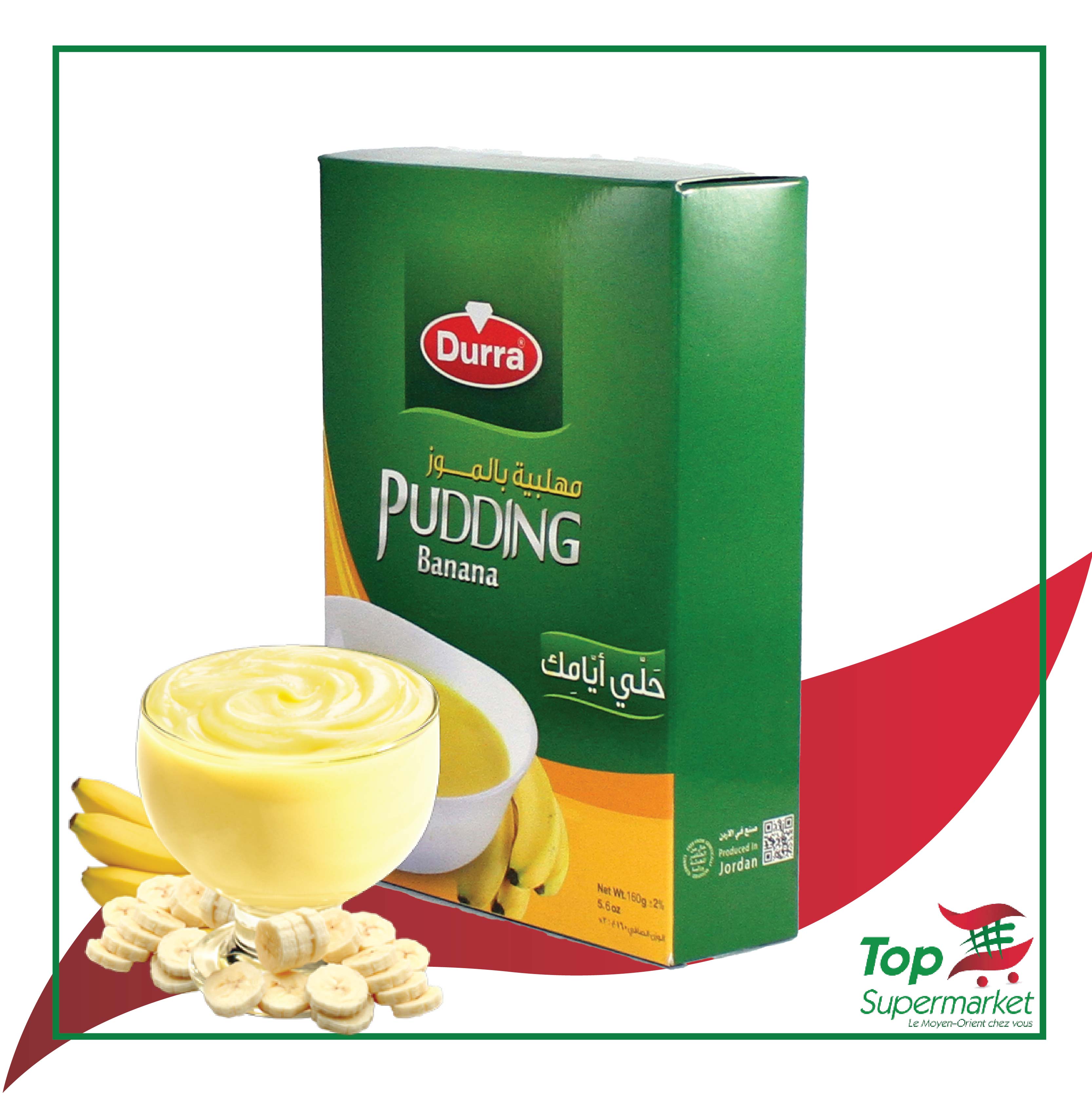 Durra Pudding Banane 160gr